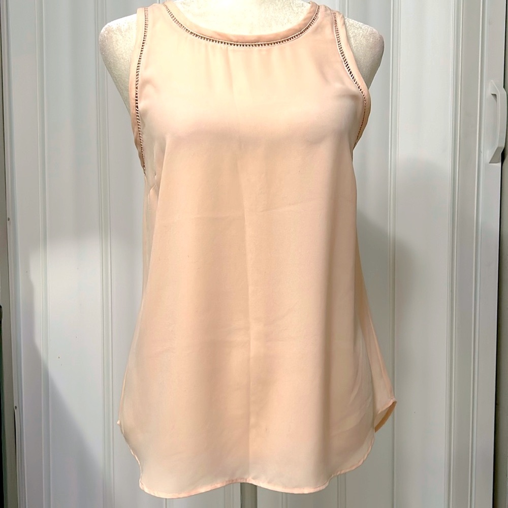 J. Crew lightweight polyester blush tank size 00